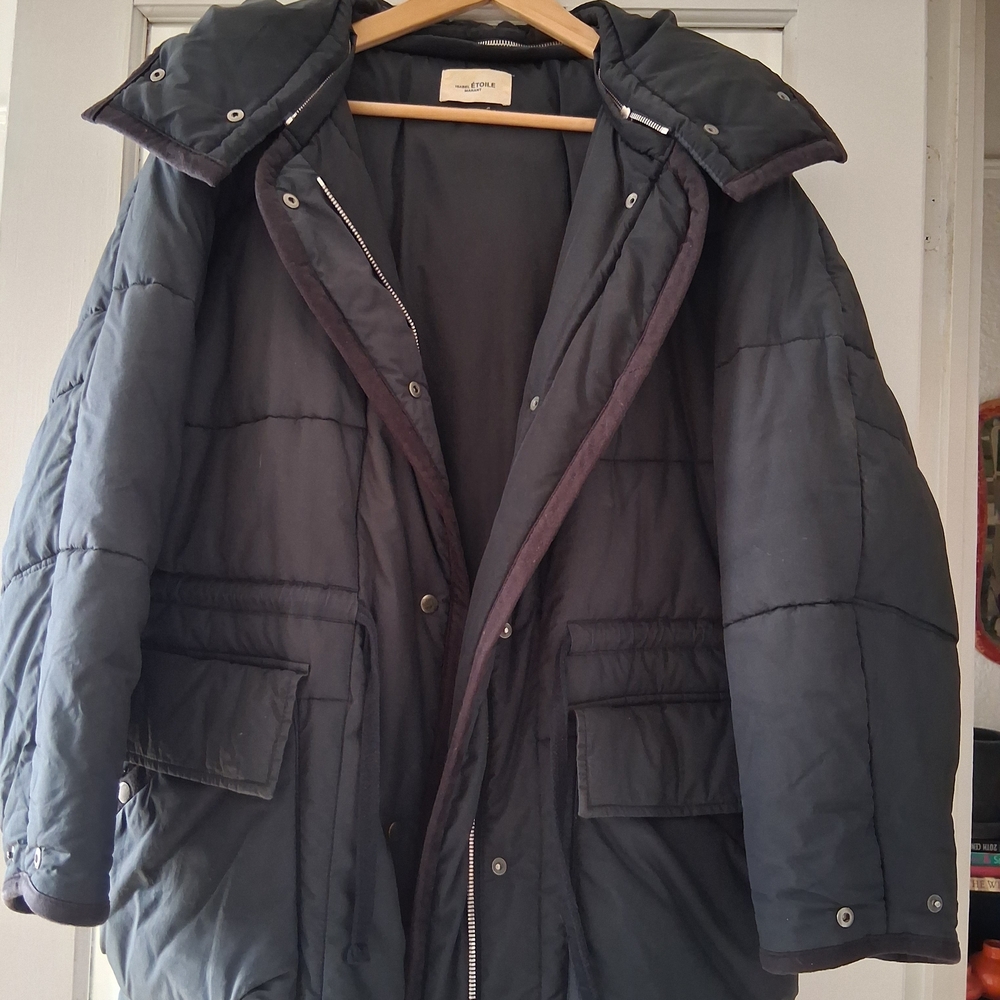 Isabel Marant Black Bulle Puffer